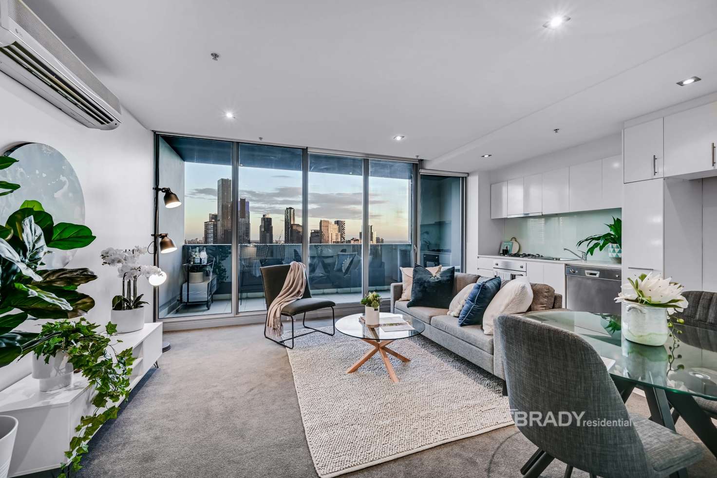 Main view of Homely apartment listing, 2209/8 Downie Street, Melbourne VIC 3000