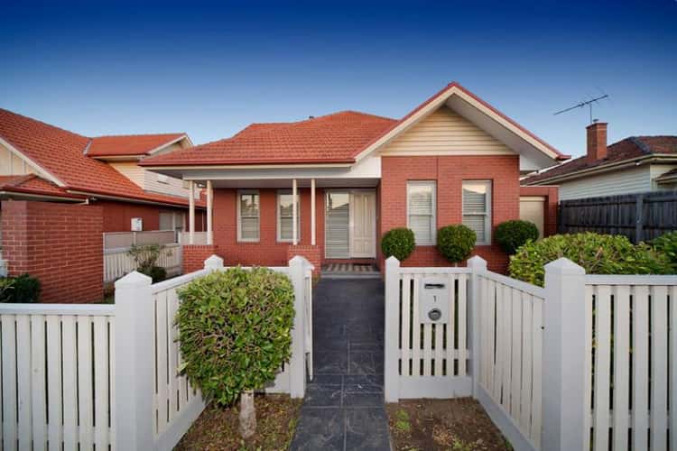 Main view of Homely townhouse listing, 1/27 Elliott Street, Ascot Vale VIC 3032