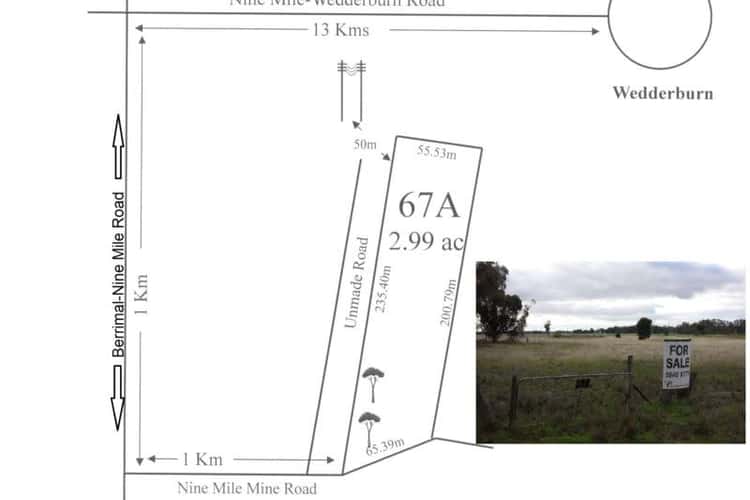 Second view of Homely residentialLand listing, LOT 67A Nine Mile Mine Road, Wedderburn VIC 3518