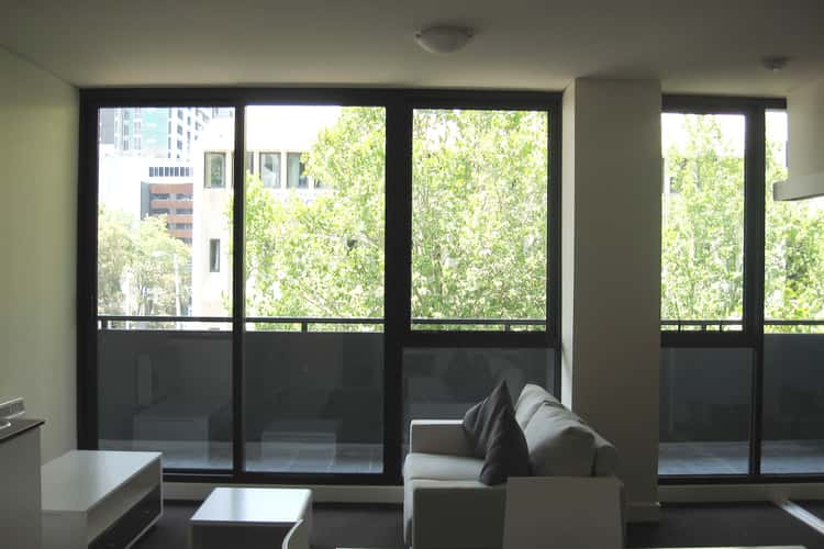 Third view of Homely apartment listing, 201/455 Elizabeth Street, Melbourne VIC 3000