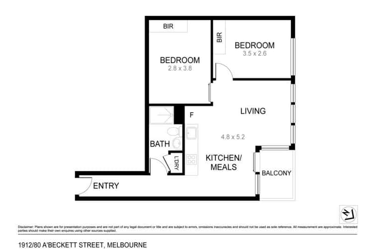 Second view of Homely apartment listing, 1912, LOT 1912, 80 A'beckett Street, Melbourne VIC 3000