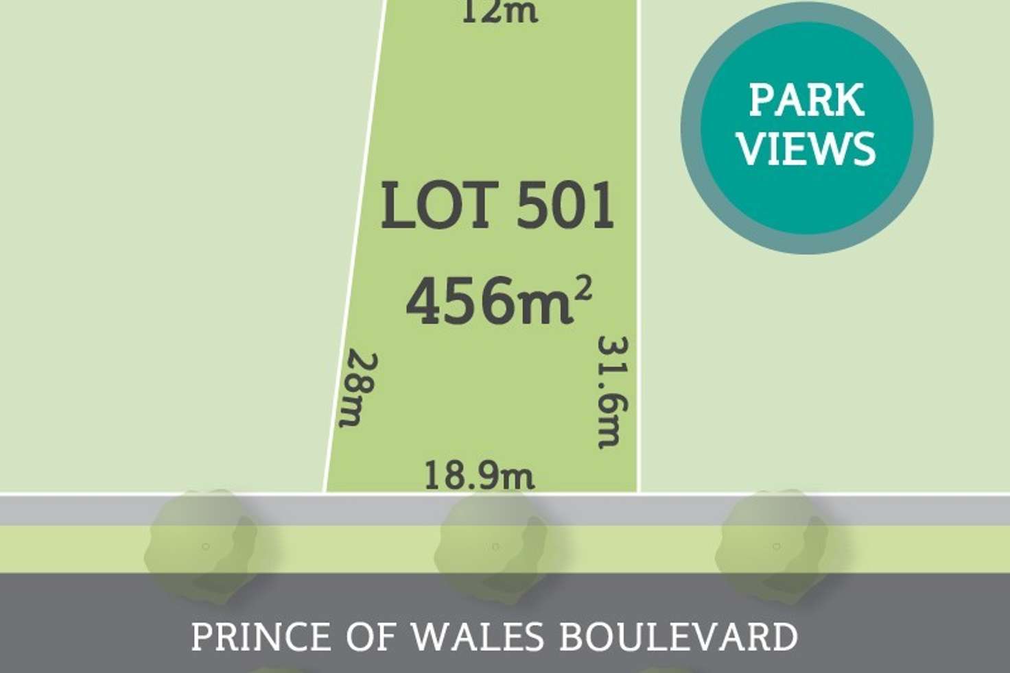 Main view of Homely residentialLand listing, LOT 501 Prince of Wales Boulevard, Alfredton VIC 3350
