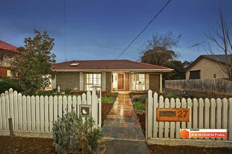 Main view of Homely house listing, 27 Pentlowe Road, Wantirna South VIC 3152
