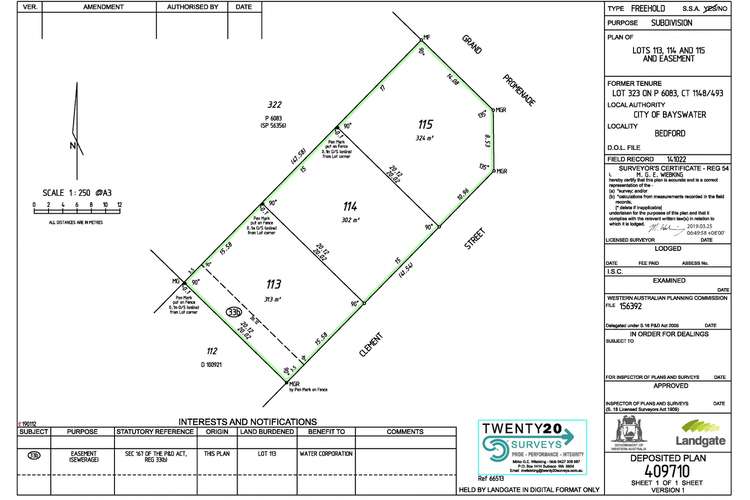 Fifth view of Homely residentialLand listing, 199 Grand Promenade, Bedford WA 6052