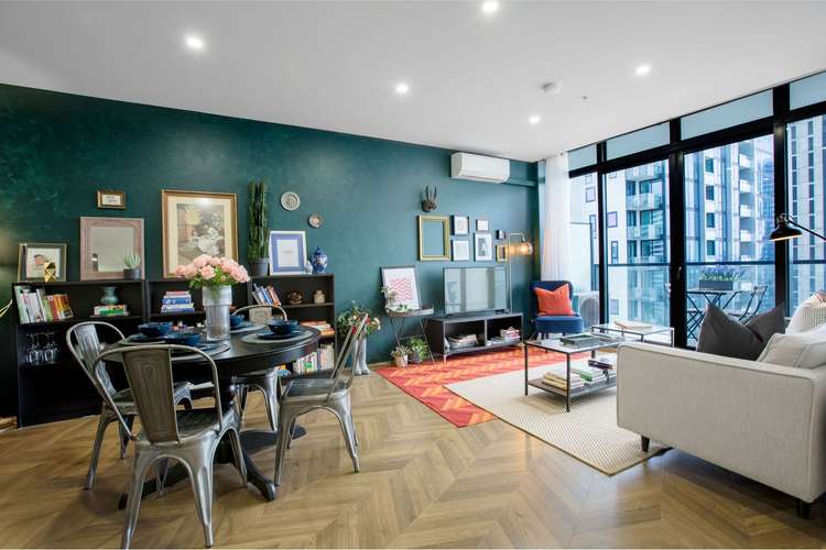 Second view of Homely apartment listing, 2203/283 City Road, Southbank VIC 3006