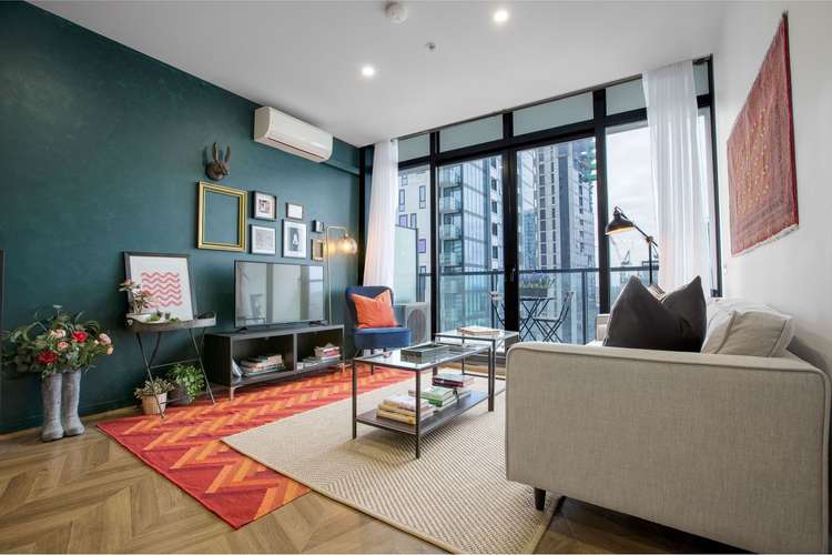 Third view of Homely apartment listing, 2203/283 City Road, Southbank VIC 3006