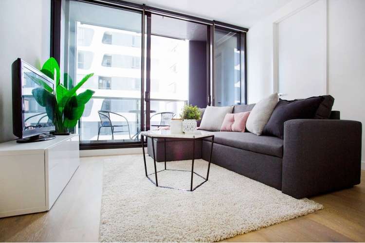 Second view of Homely apartment listing, 1802/81 A'beckett Street, Melbourne VIC 3000