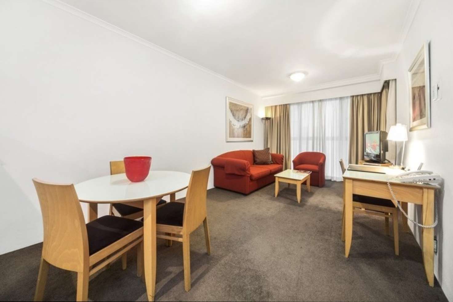 Main view of Homely servicedApartment listing, 501/1-3 Hosking Place, Sydney NSW 2000