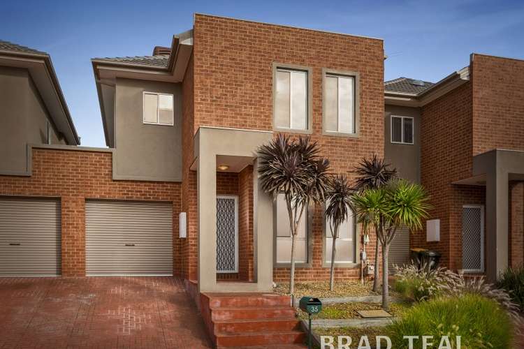 Main view of Homely townhouse listing, 35 Balerno Circle, Gowanbrae VIC 3043