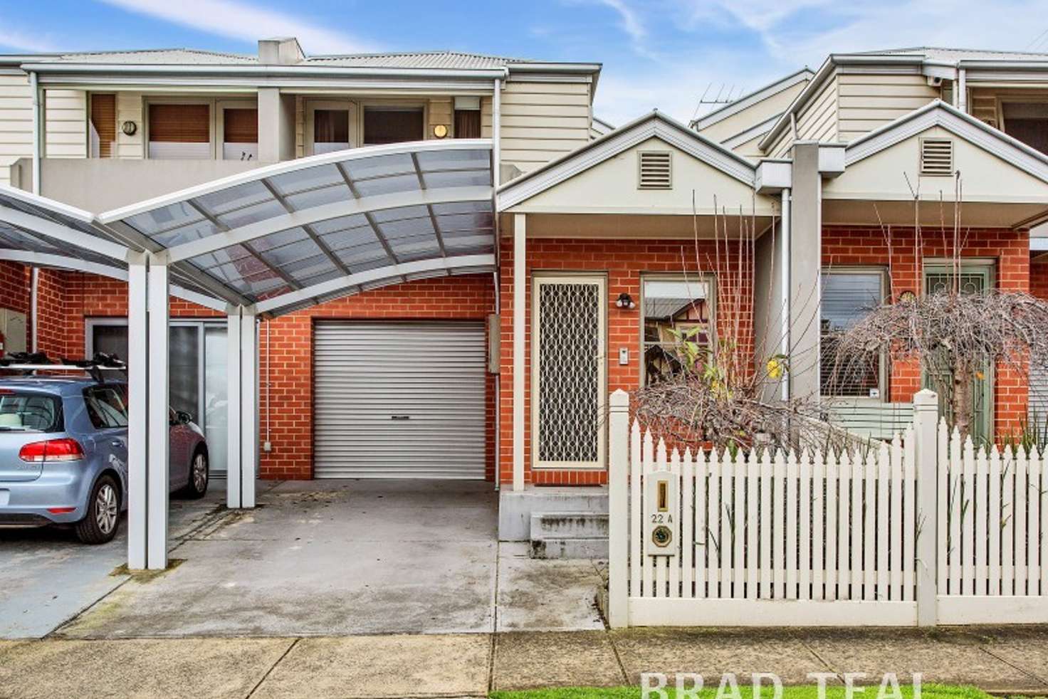 Main view of Homely townhouse listing, 22A Wisewould Street, Flemington VIC 3031
