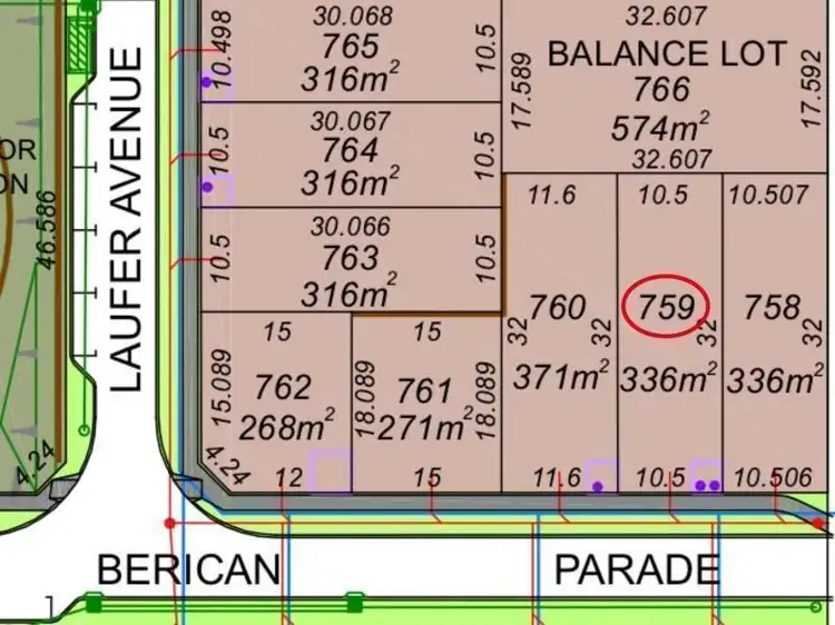 Main view of Homely land listing, Lot 1081, Calvert Loop, Hilbert WA 6112