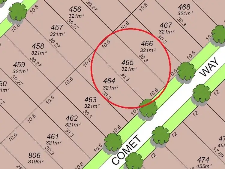 Second view of Homely land listing, Lot 465, Comet Way, Hilbert WA 6112