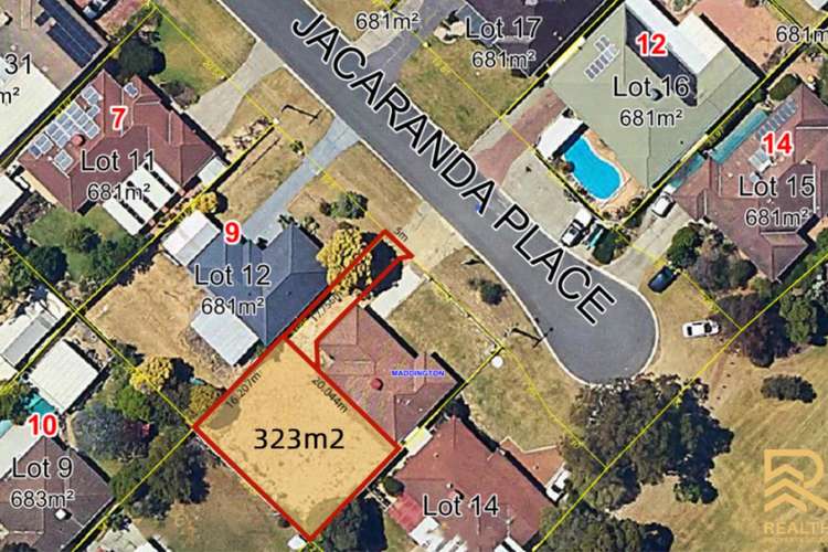 Main view of Homely residentialLand listing, Proposed Lot 2, Jacaranda Place, Maddington WA 6109