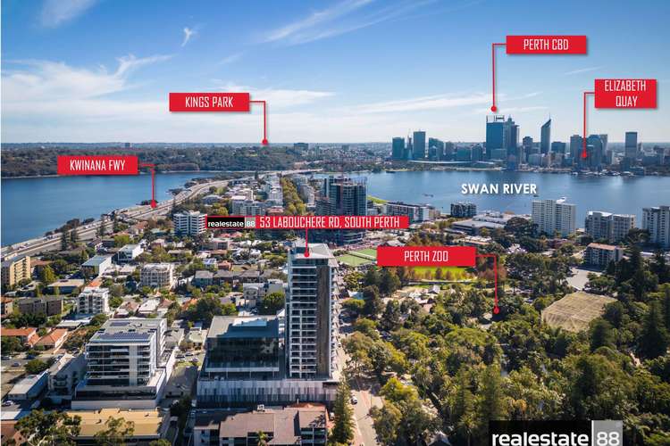 Main view of Homely apartment listing, 1207/53 Labouchere Road, South Perth WA 6151