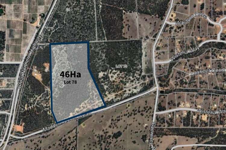 Main view of Homely residentialLand listing, Lot 78 Maddern South Road, Chittering WA 6084