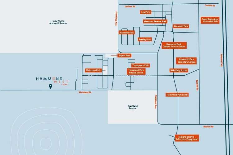 Third view of Homely residentialLand listing, Lot 134, Almond Close, Hammond Park WA 6164