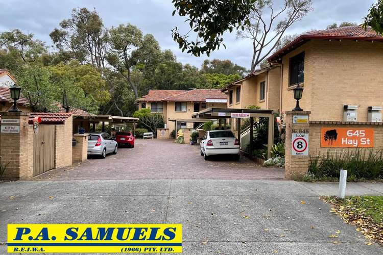 Main view of Homely retirement listing, 21/645 Hay Street, Jolimont WA 6014