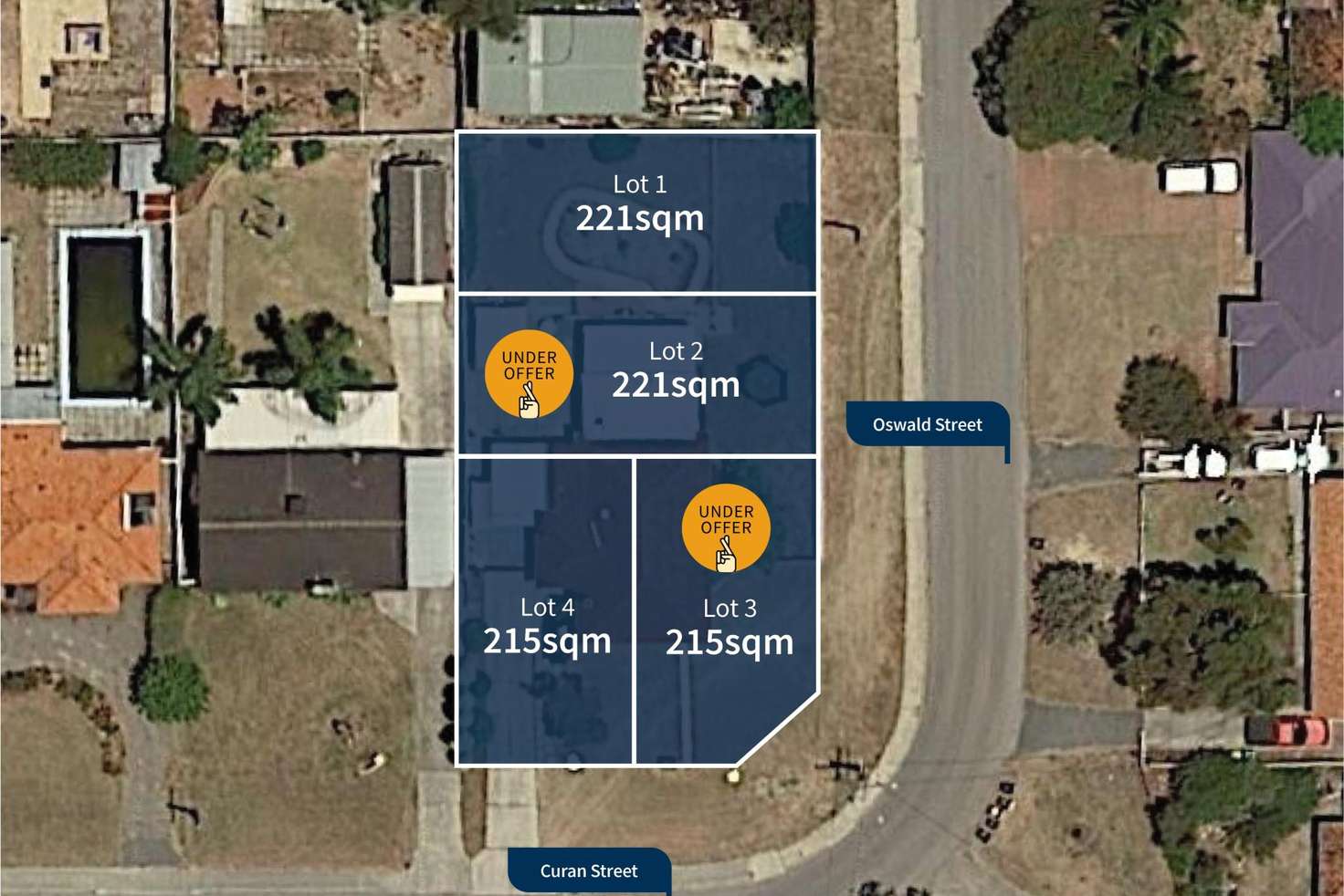 Main view of Homely residentialLand listing, Lot 4, 1 Curan Street, Coolbellup WA 6163