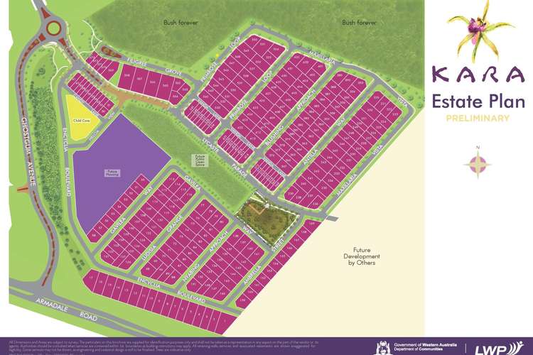 Second view of Homely residentialLand listing, Lot 134, Nyabing Approach, Treeby WA 6164