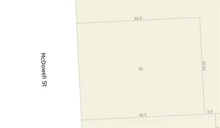 Third view of Homely land listing, 22 McDowell, Yarloop WA 6218