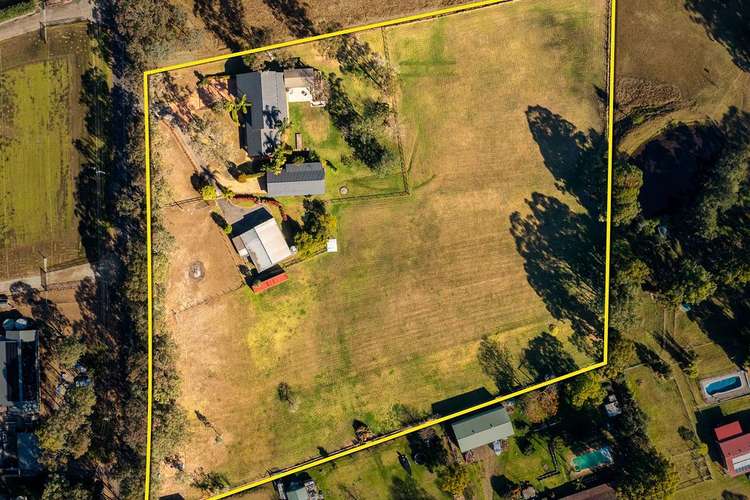 Main view of Homely acreageSemiRural listing, 319 Tennyson Road, Tennyson NSW 2754
