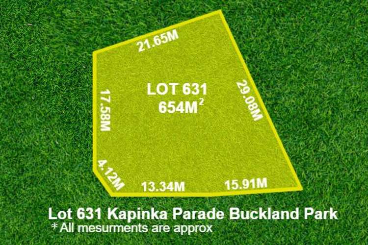 Lot 631 Kapinka Parade, Buckland Park SA 5120