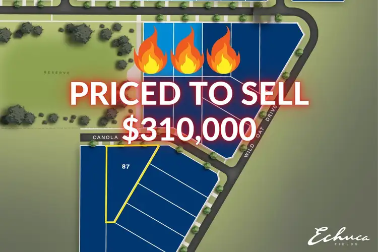 Main view of Homely land listing, (Lot 87) 28 Canola Crescent Echuca Fields Stage 3B, Echuca VIC 3564