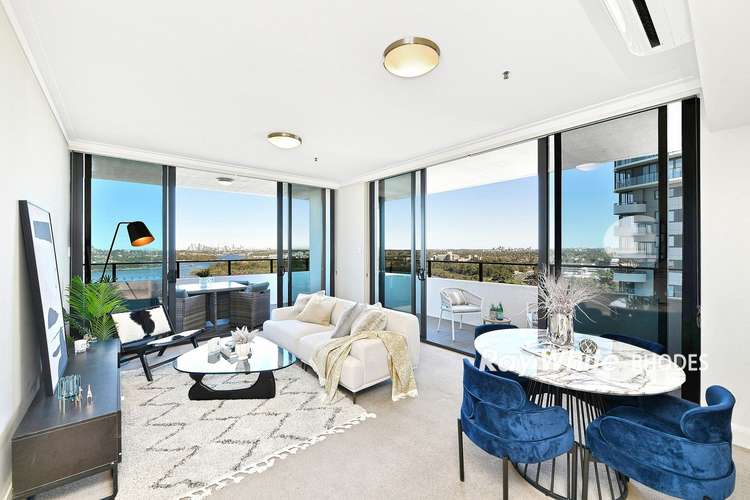 Main view of Homely apartment listing, 1607/46 Walker Street, Rhodes NSW 2138