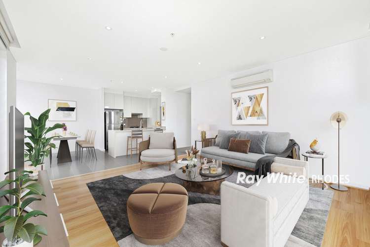 Main view of Homely apartment listing, 402/87 Shoreline Drive, Rhodes NSW 2138