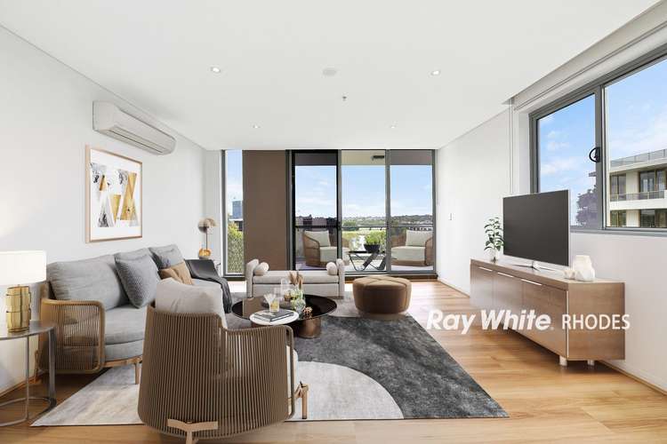 Second view of Homely apartment listing, 402/87 Shoreline Drive, Rhodes NSW 2138