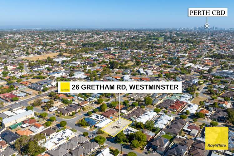 Second view of Homely residentialLand listing, 26 Gretham Road, Westminster WA 6061