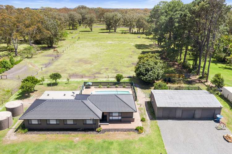 Main view of Homely acreageSemiRural listing, 129 Lemon Tree Passage Road, Salt Ash NSW 2318