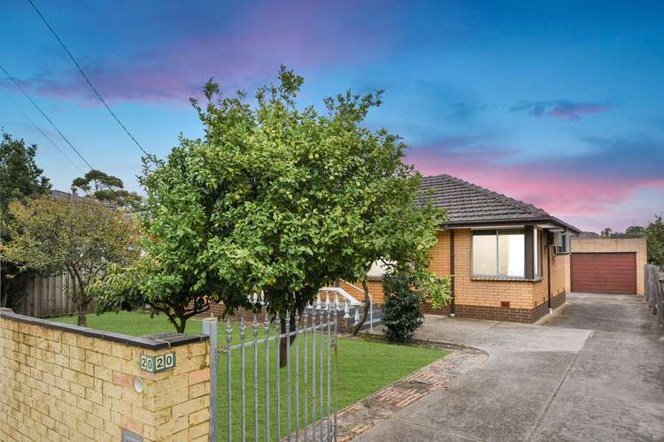 Main view of Homely house listing, 20 Alfred Grove, Oakleigh East VIC 3166