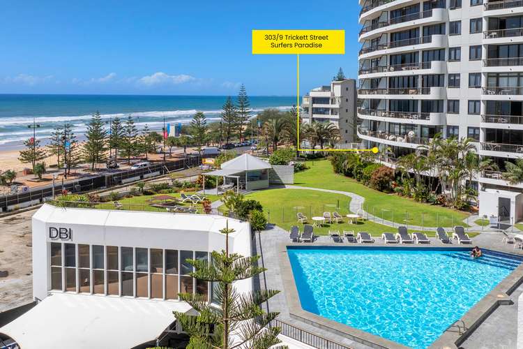 Main view of Homely apartment listing, 303/9 Trickett Street, Surfers Paradise QLD 4217