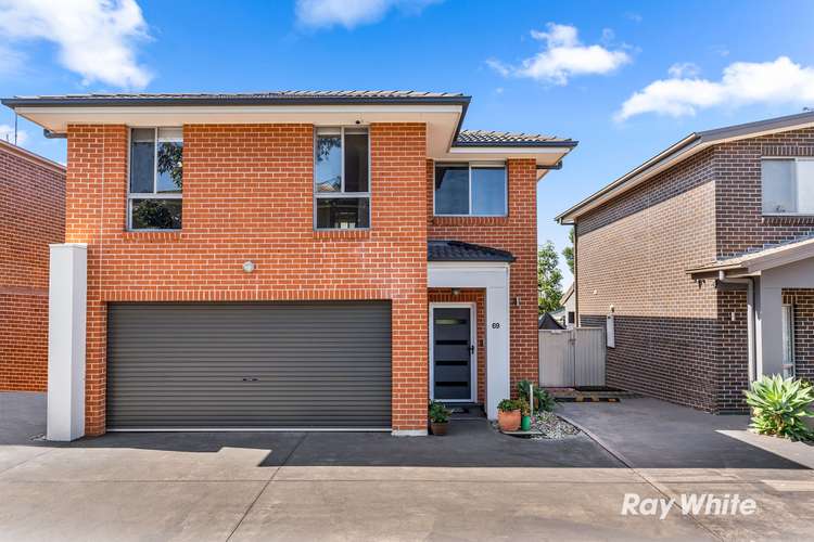 Main view of Homely townhouse listing, 69 Vasanta Glade, Woodcroft NSW 2767