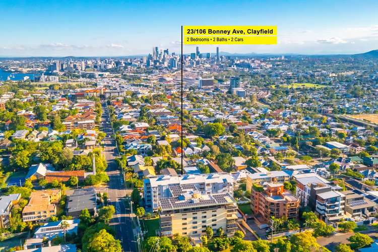 Main view of Homely apartment listing, 23/106 Bonney Avenue, Clayfield QLD 4011