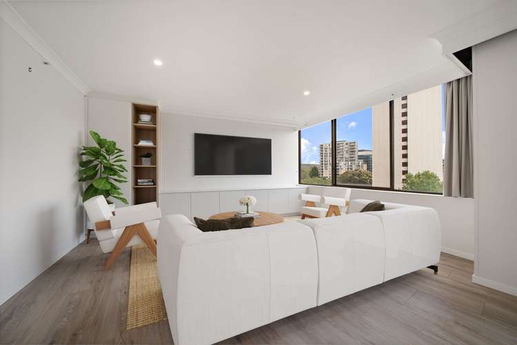 Second view of Homely apartment listing, 606/2 Marcus Clarke Street, City ACT 2601