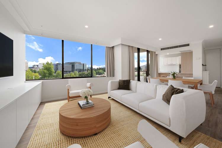 Third view of Homely apartment listing, 606/2 Marcus Clarke Street, City ACT 2601