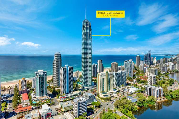 Main view of Homely apartment listing, 3805/9 Hamilton Avenue, Surfers Paradise QLD 4217