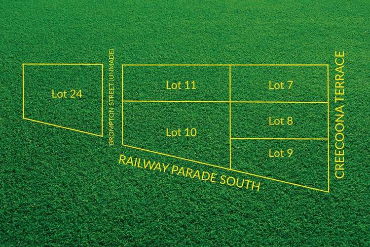 Main view of Homely residentialLand listing, LOT 7,8,9,10,11 & 24 Creecoona Terrace, Bordertown SA 5268