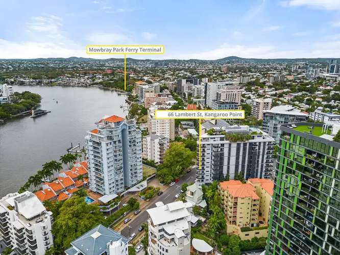 Third view of Homely apartment listing, Level 4/66 Lambert Street, Kangaroo Point QLD 4169