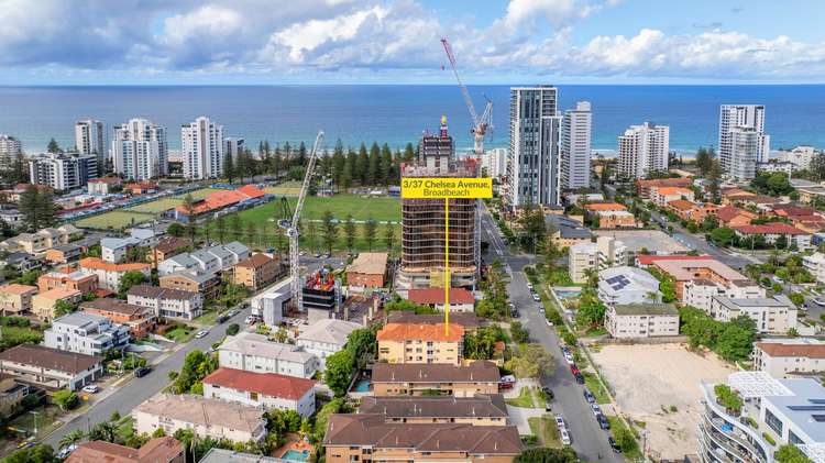 Third view of Homely apartment listing, 3/37 Chelsea Avenue, Broadbeach QLD 4218