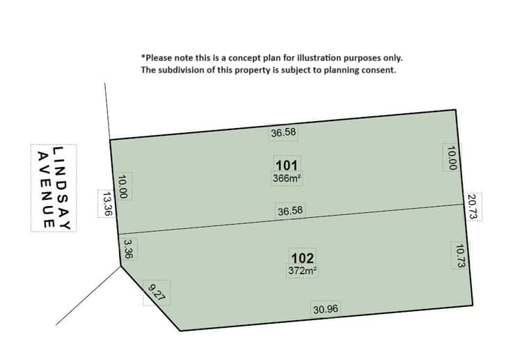 Main view of Homely residentialLand listing, LOT 102, 64 Lindsay Avenue, Valley View SA 5093