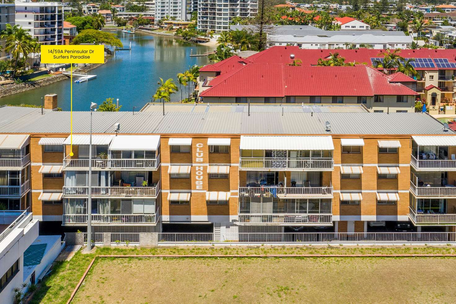 Main view of Homely apartment listing, 14/59A Peninsular Drive, Surfers Paradise QLD 4217