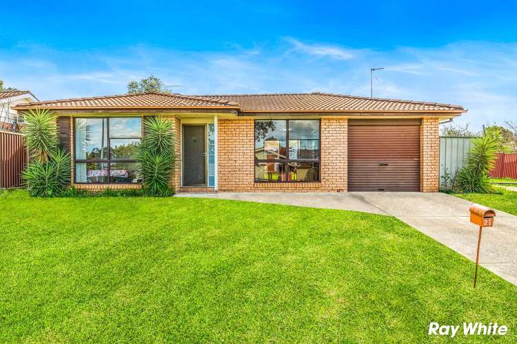 Main view of Homely house listing, 21 Aminta Crescent, Hassall Grove NSW 2761