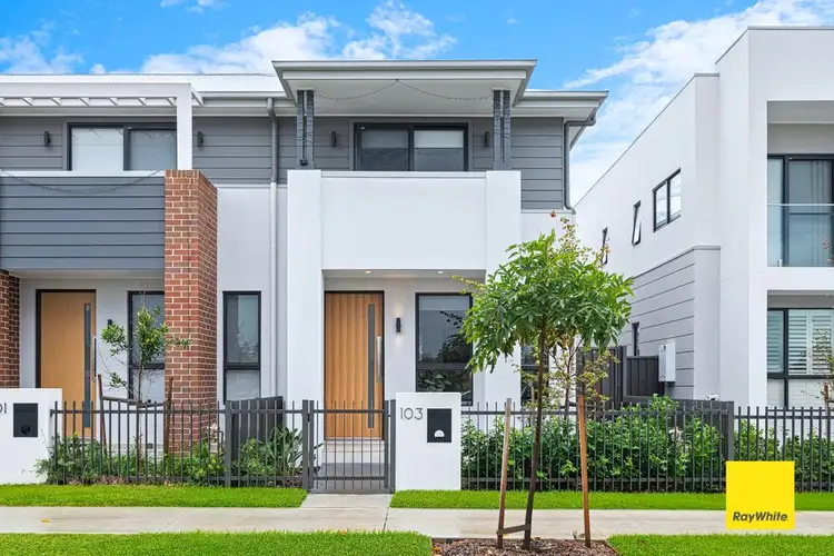 Main view of Homely townhouse listing, 103 Barrallier Drive, Marsden Park NSW 2765