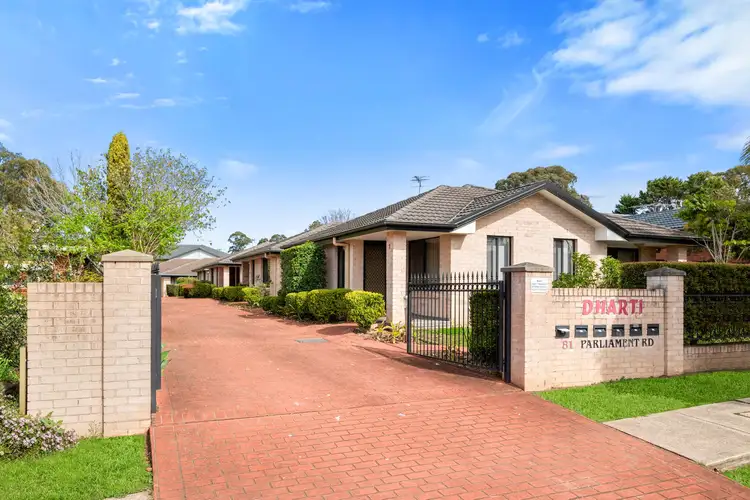 Main view of Homely villa listing, 5/81 Parliament Road, Macquarie Fields NSW 2564
