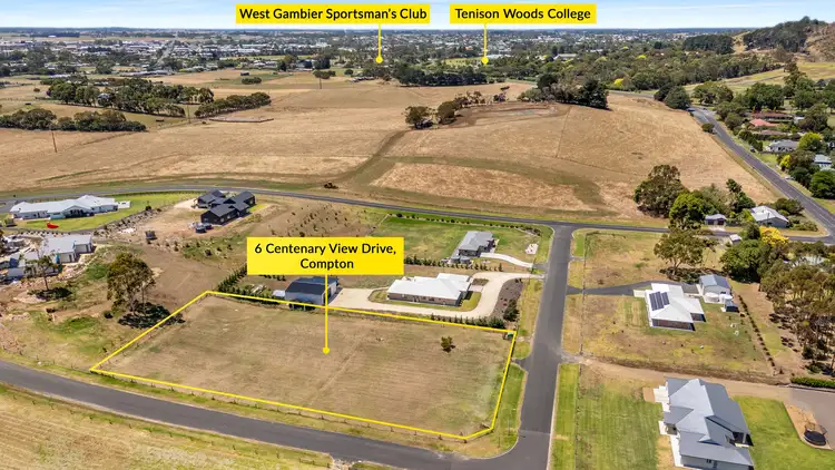 Main view of Homely land listing, 6 Centenary View Drive, Compton SA 5291