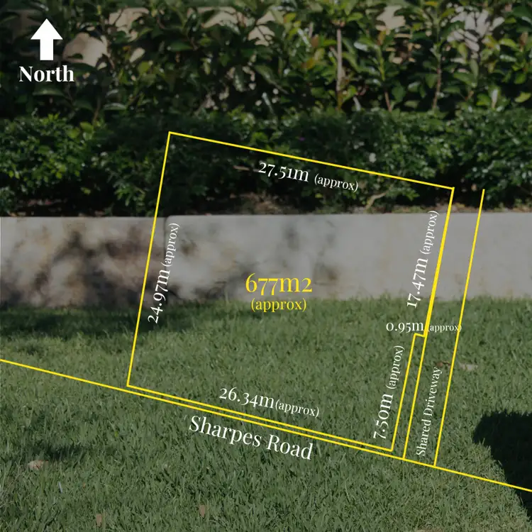 Second view of Homely land listing, LOT 1, 9 Sharpes Road, Miners Rest VIC 3352
