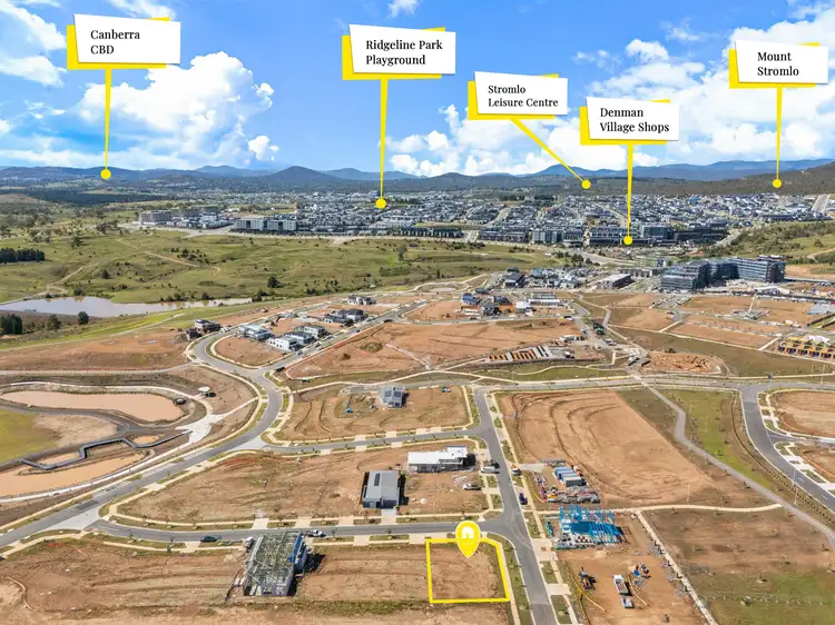 Main view of Homely land listing, 1 Musidlak Rise, Denman Prospect ACT 2611